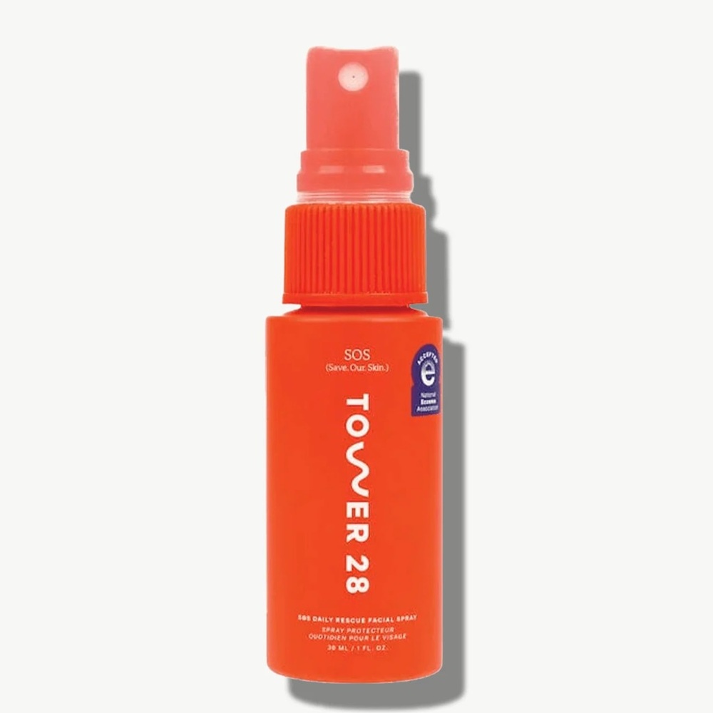 Tower 28. SOS. Daily Rescue Facial Spray with Hypochlorous Acid. 1 oz / 30 ml.